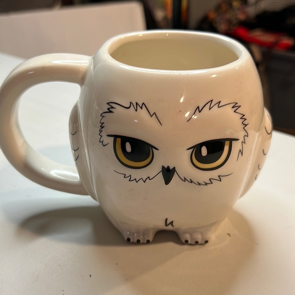 Se7en20 Harry Potter Hedwig White 3D Owl Ceramic Mug 4 Inch